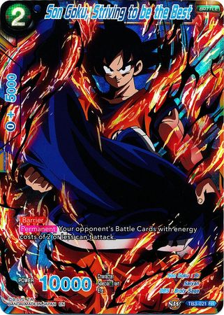 Son Goku, Striving to be the Best [TB3-021]