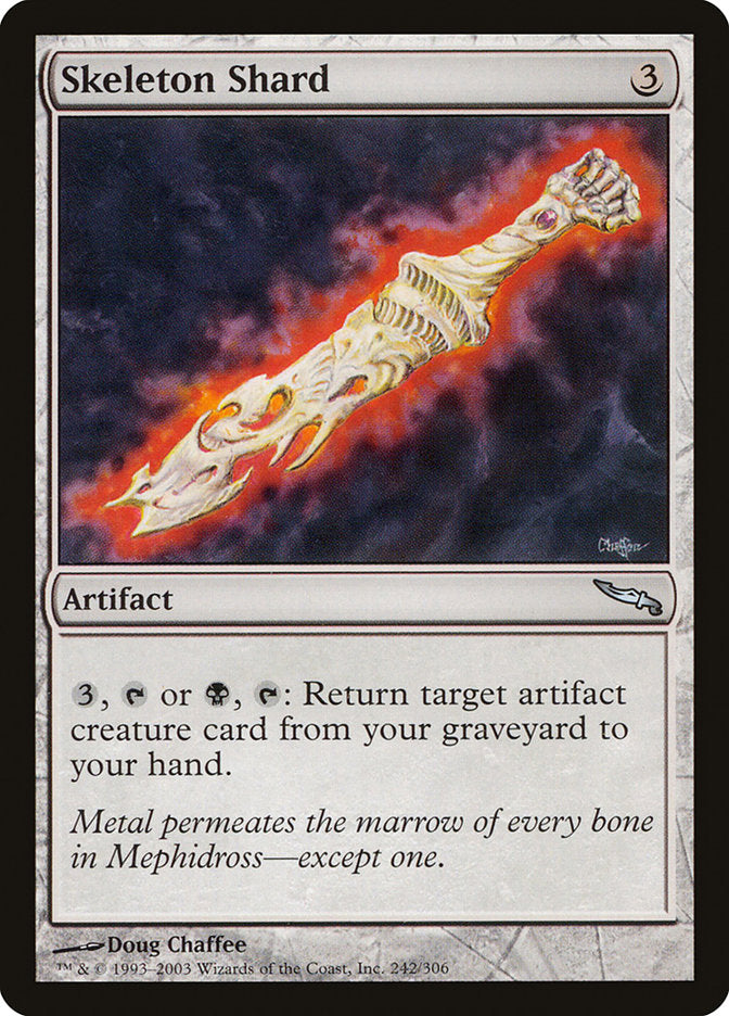 Fragmento de esqueleto [Mirrodin] 