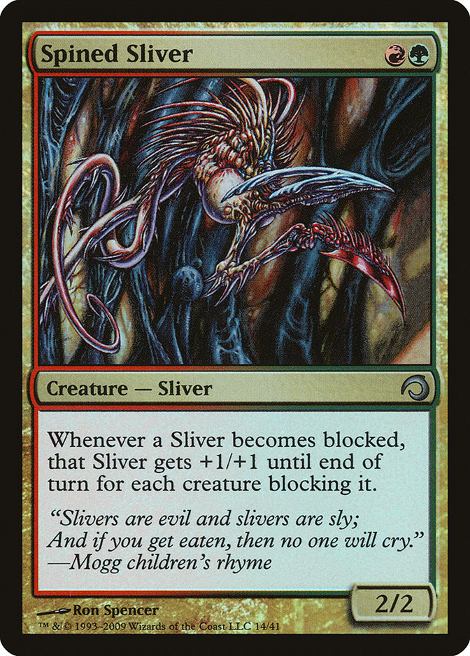 Spined Sliver [Série Premium Deck : Slivers] 