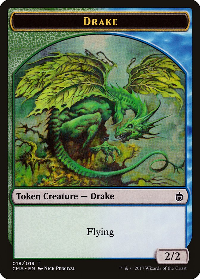 Drake [Commander Anthology Tokens]