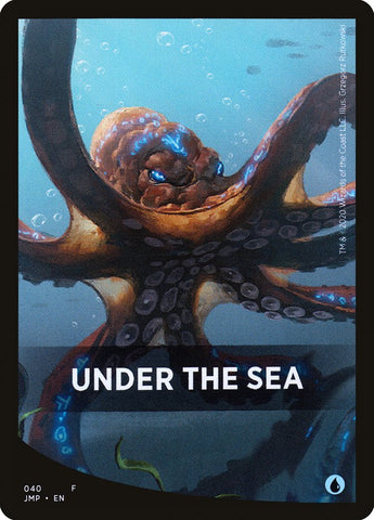 Sous la carte thème de la mer [Jumpstart Front Cards] 