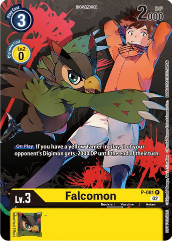 Falcomon [P-081] (Tamer Party Vol.7) [Promotional Cards]