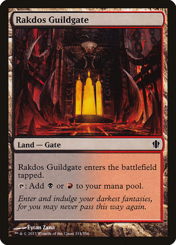 Rakdos Guildgate [Commandant 2013] 