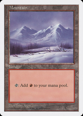 Mountain (#442) [Fifth Edition]