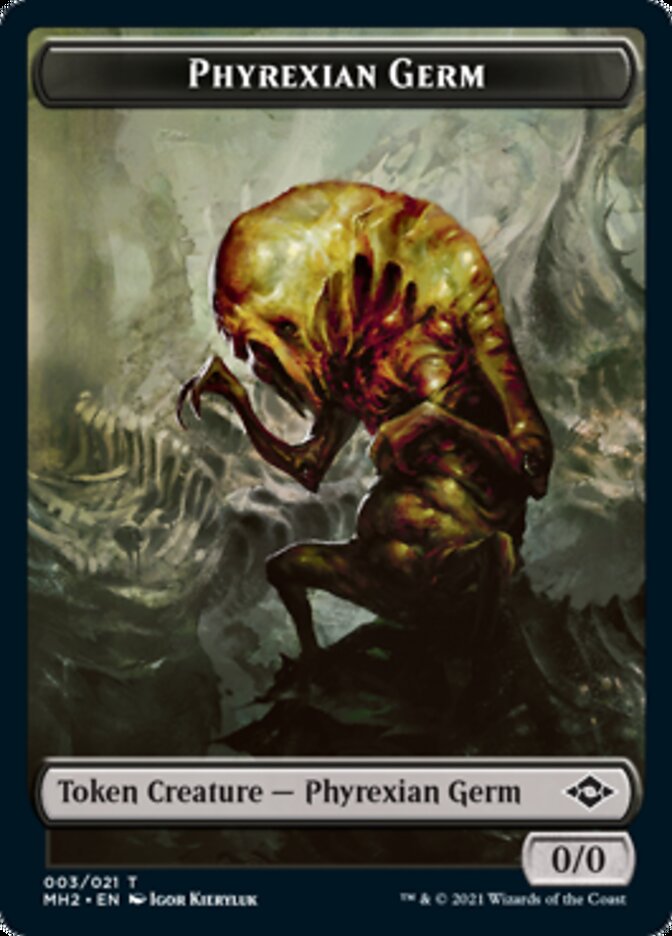 Phyrexian Germ Token // Squirrel Token [Modern Horizons 2 Tokens]