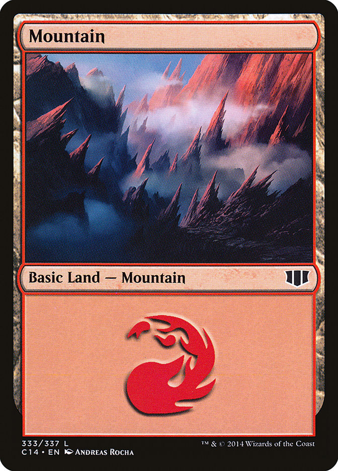 Mountain (#333) [Commander 2014]