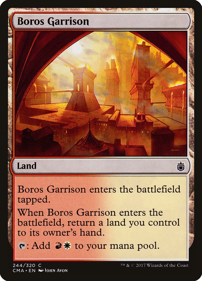 Boros Garrison [Anthologie du commandant] 