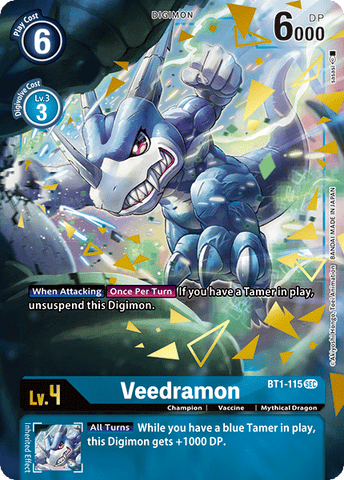 Veedramon [BT1-115] (Art alternatif) [Release Special Booster Ver.1.0] 