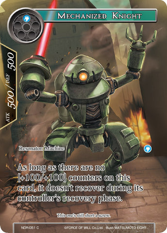 Mechanized Knight (Full Art) (NDR-051) [New Dawn Rises]