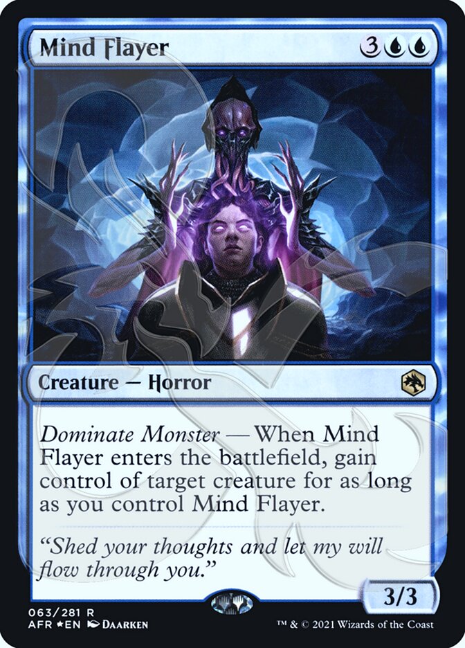 Mind Flayer (Promo Ampersand) [Promociones de Dungeons &amp; Dragons: Adventures in the Forgotten Realms] 