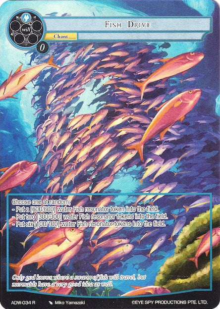 Fish Drive (Full Art) (ADW-034) [Assault into the Demonic World]