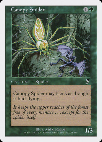 Canopy Spider [Septième édition] 