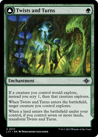 Twists and Turns // Mycoid Maze [The Lost Caverns of Ixalan]