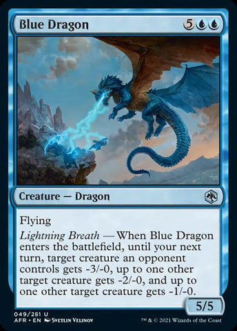 Dragón Azul [Dungeons &amp; Dragons: Aventuras en los Reinos Olvidados] 