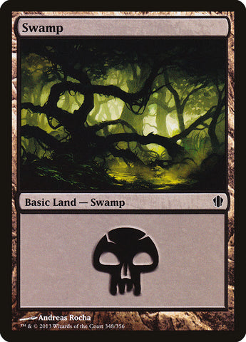 Swamp (#348) [Commander 2013]