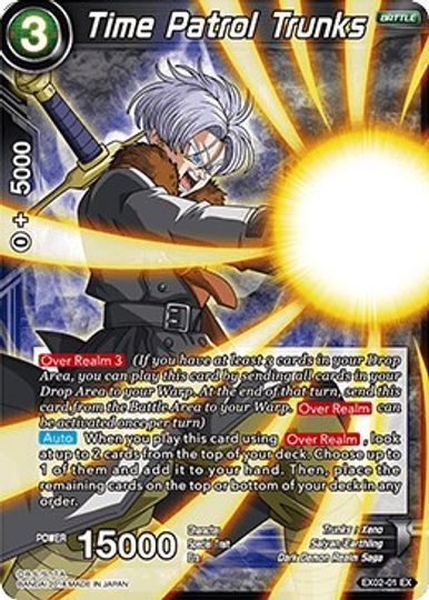 Trunks de la Patrulla del Tiempo (EX02-01) [Villanos del Demonio Oscuro] 