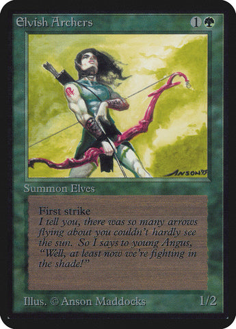 Elvish Archers [Limited Edition Alpha]