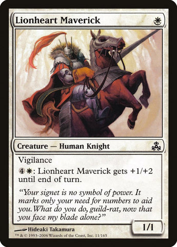 Lionheart Maverick [Pacto entre gremios] 