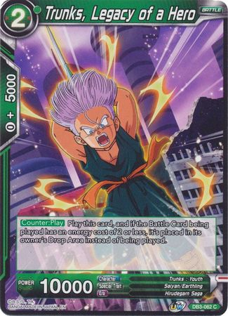 Trunks, Legacy of a Hero [DB3-062]