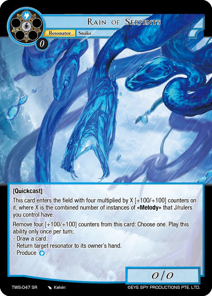 Rain of Serpents (TWS-047 SR) [The War of the Suns]