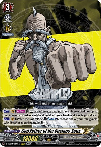 God Father of the Cosmos, Zeus (D-TB02/010EN) [Record of Ragnarok]