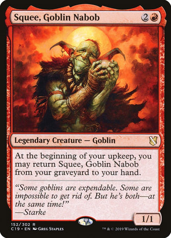 Squee, Goblin Nabob [Comandante 2019] 