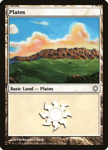 Plains (#371) [Coldsnap Theme Decks]