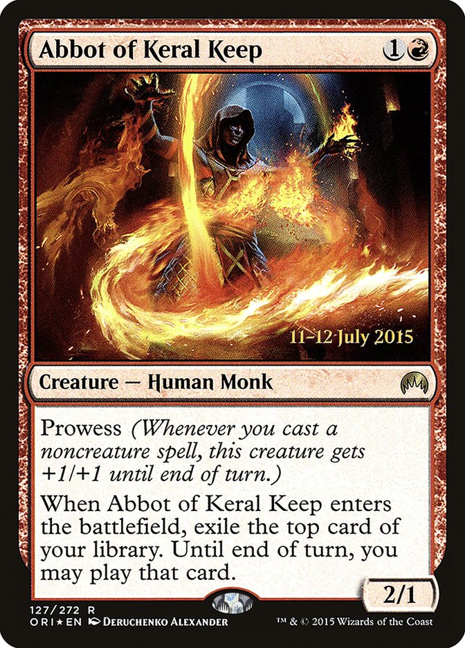 Abbot of Keral Keep [Promotions d'Avant-première Magic Origines] 
