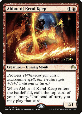 Abbot of Keral Keep [Promociones de presentación de Magic Origins] 