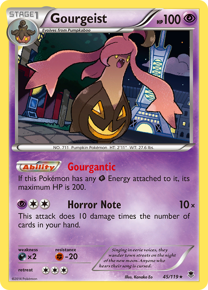 Gourgeist (45/119) [XY: Fuerzas Fantasma] 