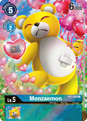 Monzaemon [BT1-038] (25th Special Memorial Pack) [Release Special Booster Promos]