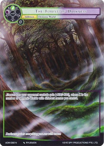 The Forest of Darkness (Full Art) (ADW-092) [Assault into the Demonic World]