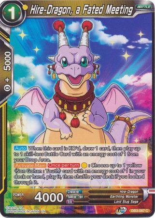 Hire-Dragon, a Fated Meeting [DB3-087]