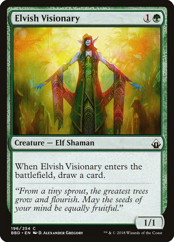 Visionnaire elfique [Battlebond] 