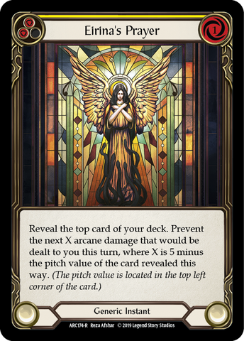 Eirina's Prayer (Yellow) [ARC174-R] 1st Edition Normal