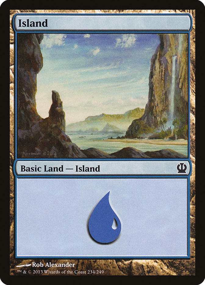 Island (#234) [Theros]