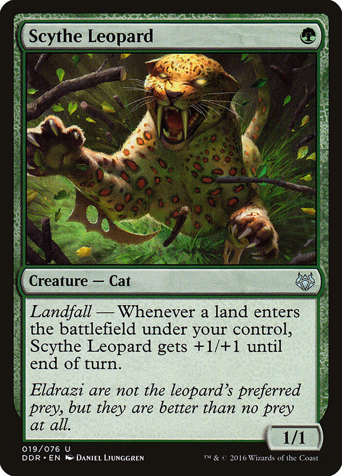 Scythe Leopard [Duel Decks: Nissa contre Ob Nixilis] 