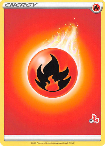 Énergie du feu (Cinderace Stamp #11) [Battle Academy 2022] 
