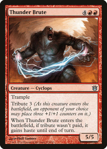 Thunder Brute [Né des dieux] 