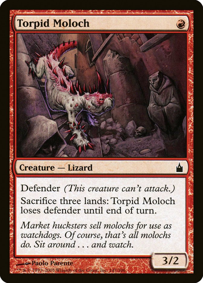 Torpid Moloch [Ravnica : la cité des guildes] 