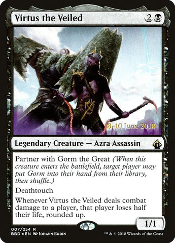 Virtus the Veiled  (Prerelease) [Battlebond Prerelease Promos]