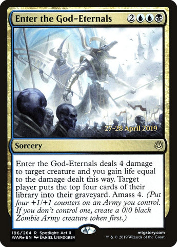 Enter the God-Eternals  [War of the Spark Prerelease Promos]