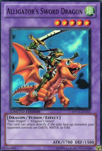 Dragon Épée d'Alligator [WP11-EN015] Super Rare 