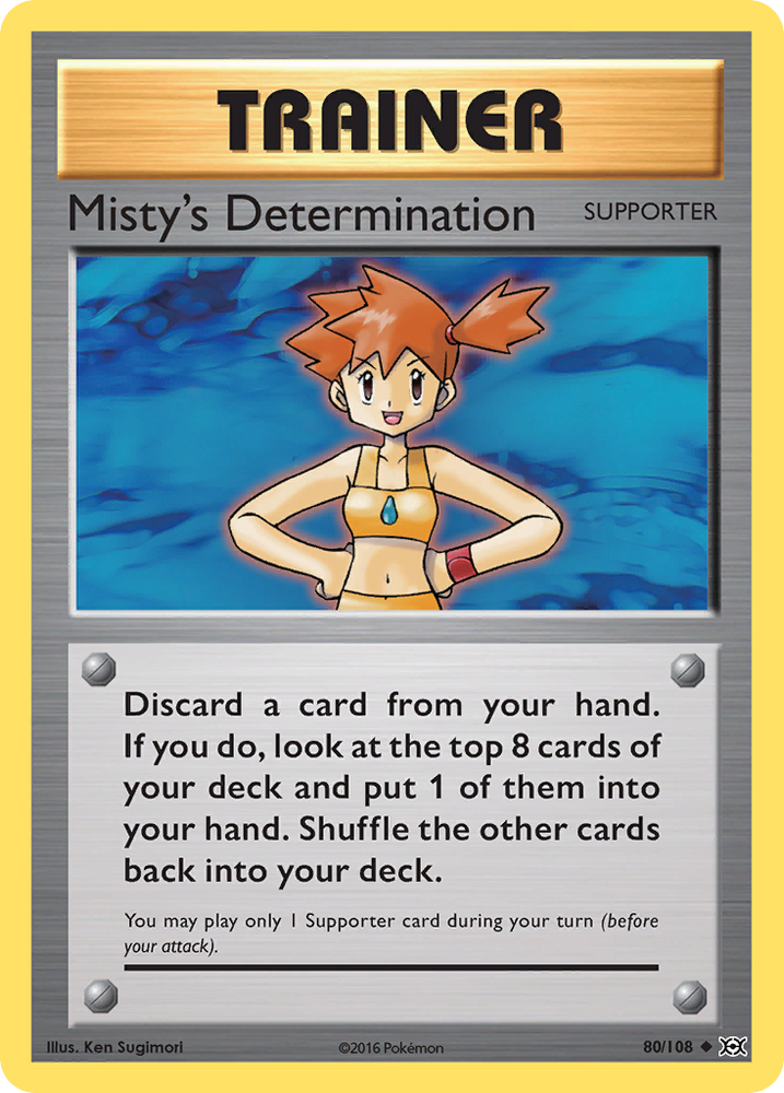 Détermination de Misty (80/108) [XY : Évolutions] 