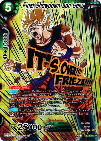 Final Showdown Son Goku (SPR) [TB3-035_SPR]