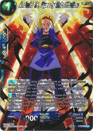 Android 18, remplacement rapide [BT8-033] 