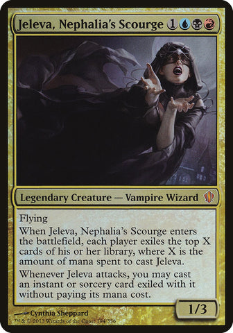 Jeleva, Nephalia's Scourge (Commander 2013) [Commander 2013 Oversized]