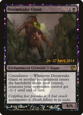 Doomwake Giant  (Prerelease) [Journey into Nyx Prerelease Promos]