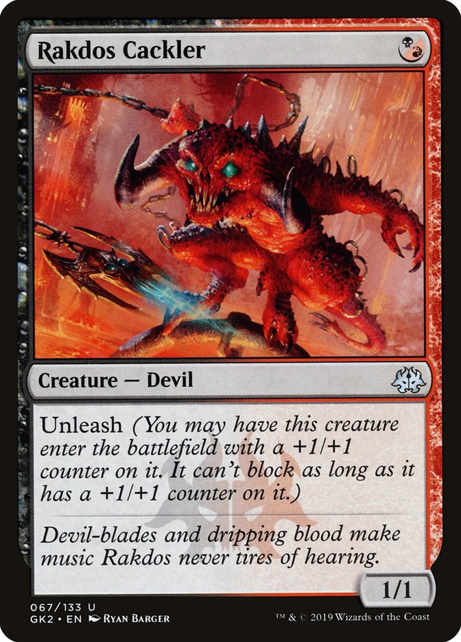 Rakdos Cackler [Kit de guilde d'allégeance de Ravnica] 