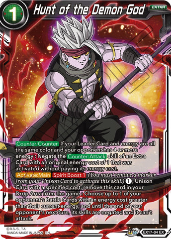 Hunt of the Demon God (EX17-04) [Saiyan Booster]